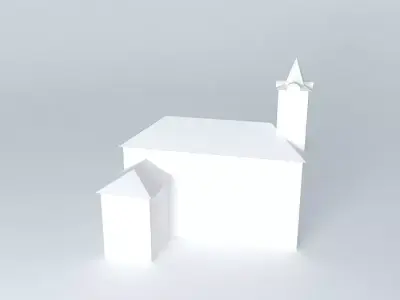 Name of Mary Church Kospallag 3D model