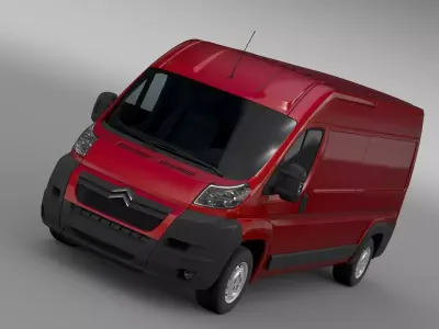 Citroen Relay Van L3H2 2006-2014 3D model