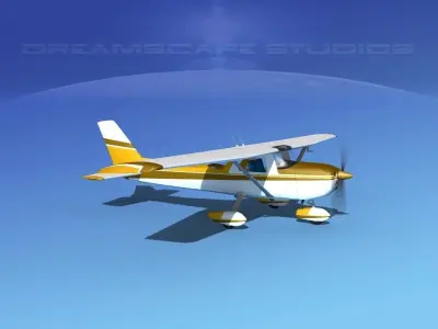 Cessna 150 Commuter V03 3D model