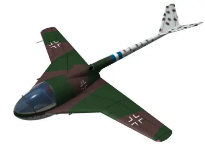 Messerschmitt Me Libelle 3D model