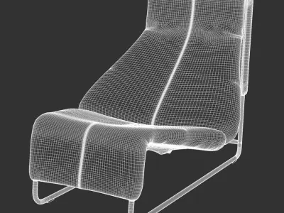  Taupe Replica Embody Armchair Model 