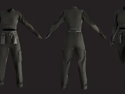2 Tactical outfits vol03 3D model