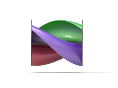 Savonius Wind turbine 3D print model