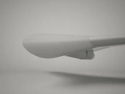 drone fighter jet 3D model