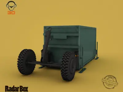 Radar Box 3D model