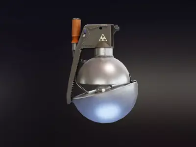 Demon Core Grenade Free low-poly 3D model