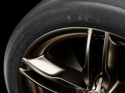 Vulture Concept Tire 3D model