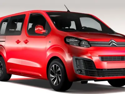 Citroen SpaceTourer L1 2017 3D model