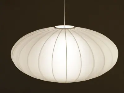 Paper lamp Free 3D model