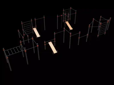 Workout part three 3D model