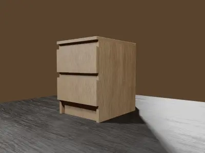 Mesilla MALM IKEA Virtualizer Free 3D model
