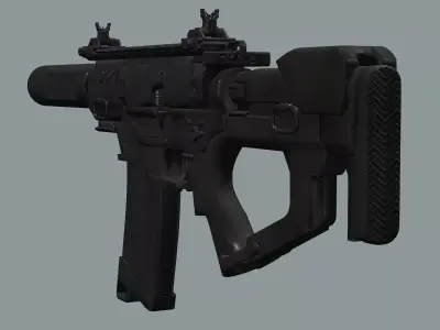 VHS2 Assault Compact Assault Rifle Low-Poly 3D Model Low-poly 3D model purchase