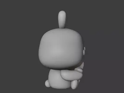 rabbit 55 3D print model