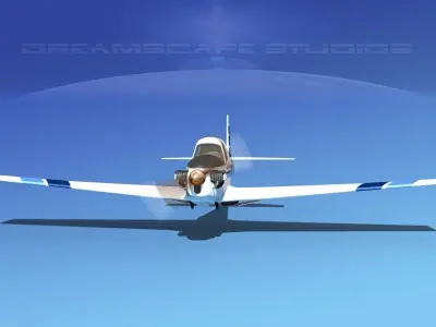 Mooney M-18 Mite V11 3D model