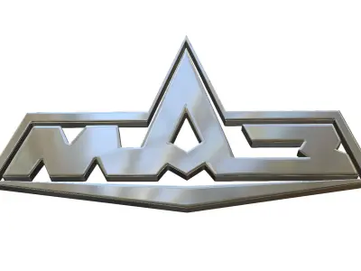 maz logo 3D model