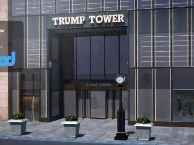 Trump Tower 3D model