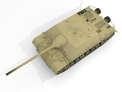 Jagdpanzer IV 70 V 3D model