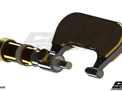 CGPdesign academyMicrometer- design by Almir Covic Free 3D model