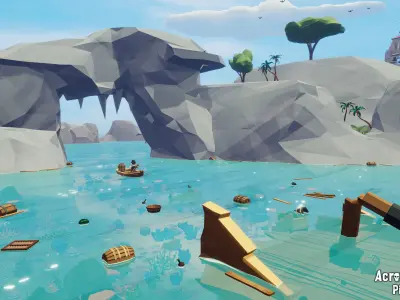 Acronym - Pirate Pack Low-poly 3D model