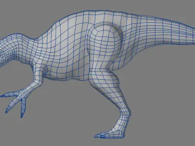 Suchomimus Dinosaur 3D model