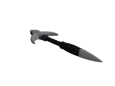 Tactical Combat Pickaxe Weapon 3D model