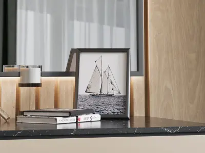 Hallway Set N2 3D model