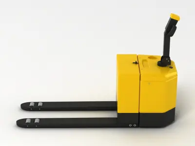 Warehouse Pallet Truck 3D model