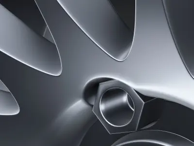 Enkei RS05rr Low-poly 3D model