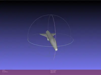 HOTOL Spaceplane Historical Concept 3D print model