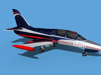 Aero Vodochody L-39C Albatross V15 3D model