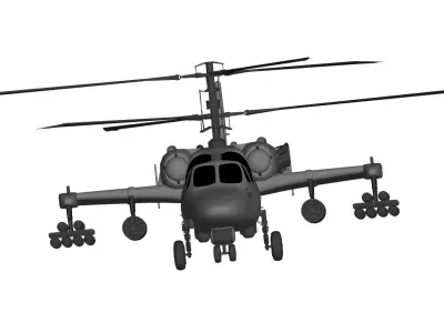 Kamov Ka-50 3D model
