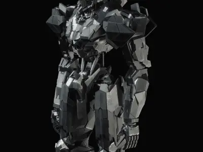 Telesto Free low-poly 3D model