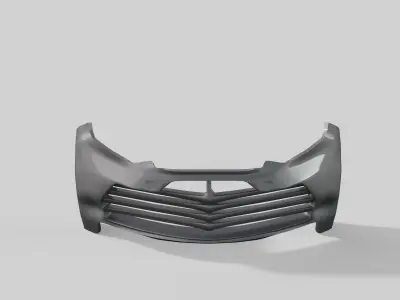 bumpers tuning part auto garage  3D model