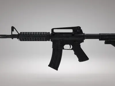 M4 Assault Rifle  3D model