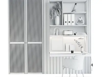 Home office 01 3D model