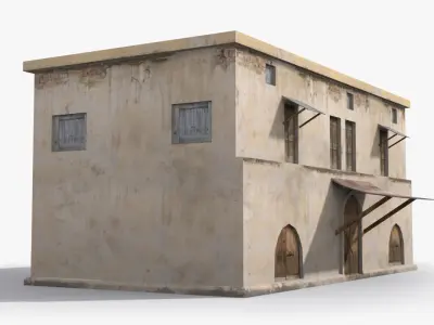 Arab x31 Low-poly 3D model