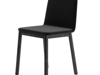 Tyris wooden leg chair Free 3D model