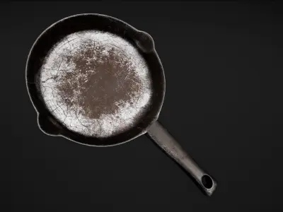 Survival Weapons and Tools Low-poly 3D model