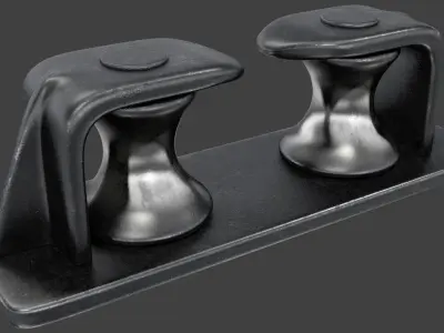Ship Cleats Collection V1 3D model