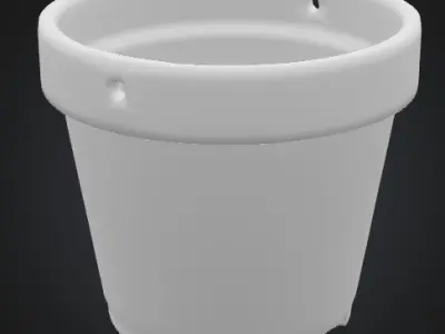 Minimalist Plant Pot 3D model