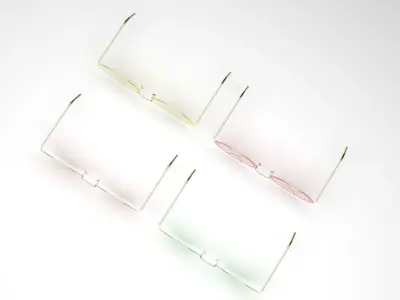 Citrus Sunglasses Collection 3D model