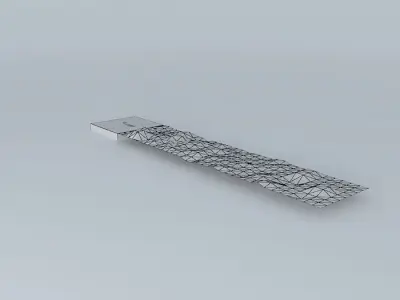 suspension car Free 3D model