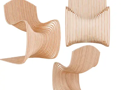 parametric chair 3D model purchase