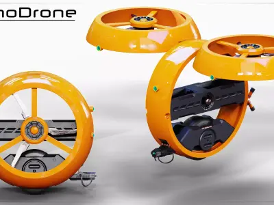 MonoDrone 3D model