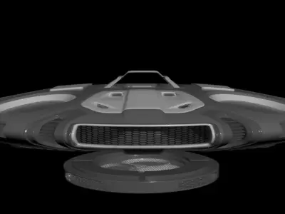 Chariot of the Gods - EVTOL Concept 3D model