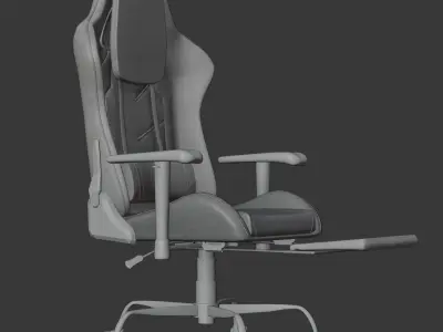 Gaming Chair Free 3D Model Free 3D model