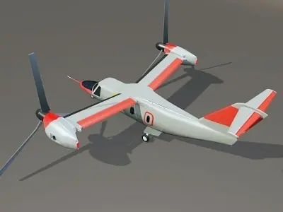 Bell Agusta BA-609 N609AG verticopter 3D model