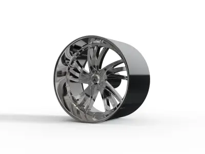 ASANTI AF827 WHEEL 3D MODEL 3D model