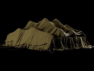 Arabic Ancient Tent 3D model