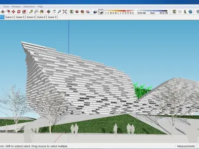 Sketchup Museum 120 3D model